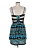 Bebe 100% Polyester Print Blue Casual Dress Size M - photo 2