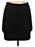 Camaieu Solid Black Casual Skirt Size EU (IT) 34 / US 00 - photo 2