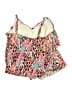 Aqua Green Print Pink Swimsuit Top Size 22 - photo 2