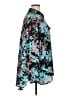 Boutique + Floral Black Long Sleeve Blouse Size 1X Plus - photo 4