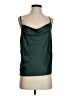 Simplee 100% Polyester Green Sleeveless Top Size S - photo 1