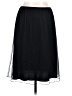 Studio 100% Polyester Solid Black Formal Skirt Size L - photo 1