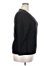 DKNY Jeans 100% Cotton Polka Dots Black Pullover Sweater Size XXL - photo 4