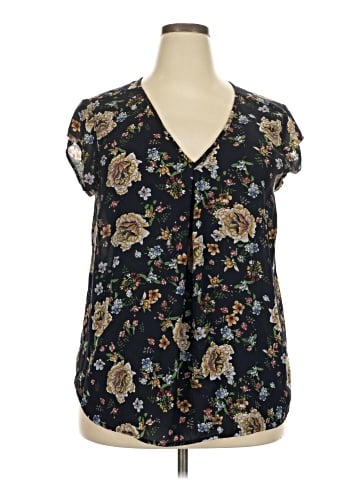 Halogen Short Sleeve Blouse (view 1)