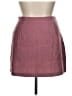 Shein Solid Burgundy Casual Skirt Size XL - photo 1