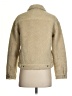 Levi's 100% Polyester Solid Tan Faux Fur Jacket Size S - photo 2