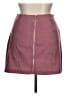 Shein Solid Burgundy Casual Skirt Size XL - photo 2