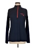 NFL 100% Polyester Blue Long Sleeve Polo Size M - photo 1