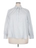 Lane Bryant Gray Long Sleeve Button-Down Shirt Size 18 - 20 Plus - photo 1