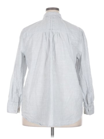 Lane Bryant Long Sleeve Button-Down Shirt (view 2)