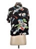 RE/DONE 100% Rayon Black Short Sleeve Turtleneck Size S - photo 2