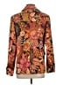Flying Tomato 100% Polyester Print Orange Blazer Size S - photo 2