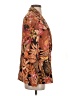 Flying Tomato 100% Polyester Print Orange Blazer Size S - photo 4