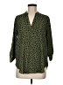 Lush 100% Polyester Green 3/4 Sleeve T-Shirt Size M - photo 1