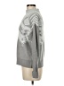 Alya Chevron-herringbone Gray Pullover Sweater Size M - photo 5