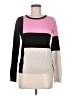 INC International Concepts Color Block Pink Pullover Sweater Size M - photo 1