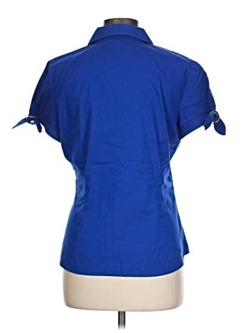 Express Design Studio Short Sleeve Blouse (view 2)