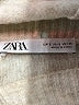 Zara Metallic Tan Pullover Sweater Size S - photo 7