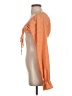 Shein 100% Polyester Orange Long Sleeve T-Shirt Size 2 - photo 5
