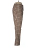 Shein Plaid Brown Dress Pants Size 6 - photo 4