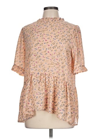 Orange Creek Short Sleeve Turtleneck (view 1)