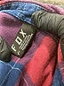 Fox 100% Cotton Plaid Burgundy Long Sleeve Button-Down Shirt Size L - photo 7