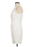 Unbranded Solid Ivory Cocktail Dress Size M (estimated) - photo 5