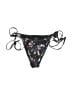 Assorted Brands Print Black Swimsuit Bottoms Size XS - photo 1