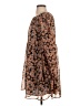 Sanctuary 100% Polyester Print Brown Casual Dress Size S - photo 5