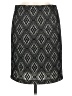 Renee C. Argyle Silver Formal Skirt Size M (petite) - photo 2