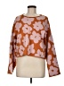 Wishlist Floral Orange Pullover Sweater Size M - photo 1