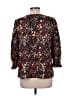 Unbranded Black 3/4 Sleeve Blouse Size L - photo 2