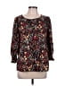 Unbranded Black 3/4 Sleeve Blouse Size L - photo 1