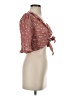 Lulus 100% Rayon Orange 3/4 Sleeve Blouse Size S - photo 4