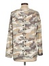 The Sweatshirt Project by French Laundry Camo Tan Pullover Sweater Size L - photo 2