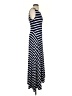 Max Studio Stripes Blue Casual Dress Size S - photo 4