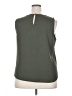 DR2 100% Polyester Green Sleeveless Blouse Size XXL - photo 2
