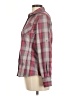 Ascend 100% Polyester Plaid Pink Long Sleeve Blouse Size M - photo 5