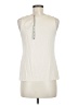 Olivia Moon Ivory Sleeveless Blouse Size M - photo 2