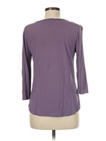 Ann Taylor Factory 3/4 Sleeve T-Shirt (view 2)