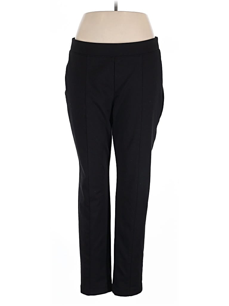 Pre-owned Croft & Barrow Dress Pants In Black