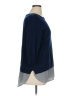 Roz & Ali 100% Cotton Blue Pullover Sweater Size 1X - photo 4