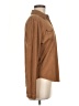 Love Tree Brown Long Sleeve Blouse Size M - photo 4