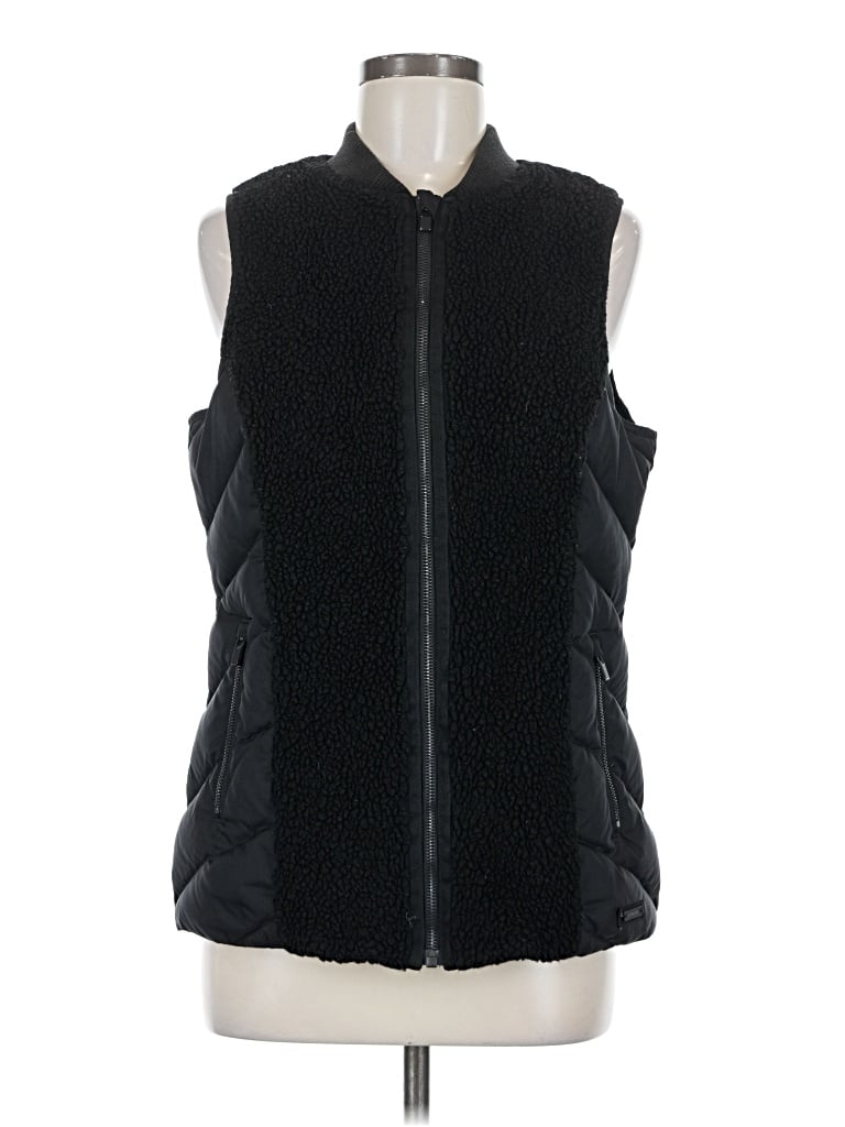 Pre-owned Athleta Vest In Black
