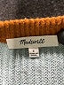 Madewell Color Block Brown Pullover Sweater Size S - photo 7