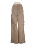 H&M 100% Cotton Tan Cargo Pants Size 2 - photo 1