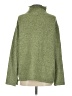 Listicle Tweed Green Turtleneck Sweater Size S - photo 2