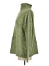 Listicle Tweed Green Turtleneck Sweater Size S - photo 5