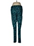 Soft Surroundings Animal Print Teal Active Pants Size M - photo 1