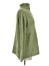 Listicle Tweed Green Turtleneck Sweater Size S - photo 4